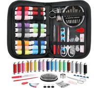Coquimbo Kit Couture, Premium Couture Accessoires Set de Couture, Noir | Kit de Couture Complet Pratique, Cadeau Maman et Mamie pour la Maison, Voyage, Réparations Urgentes