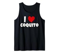 Coquito for Boricua Food Lovers Porto Rico I Love Coquito Débardeur