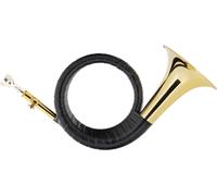 Cor de Chasse Trompe Cuivre Trompette Instrument a vent Tonalite Sib Set Housse