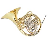 Cor d'harmonie Double Fa/Sib Cor Français Laiton Doré avec Ebmbouchure Housse