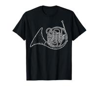 Cor D'harmonie Illustration Fanfare Orchestre T-Shirt