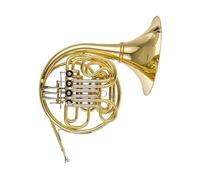 Cor D'harmonie Instrument De Cor Français À Une Seule Rangée De Quatre Clés En Si Bémol Ou Double Pratique Professionnelle En Fa(Double row)