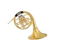 Cor D'harmonie Instrument Professionnel Cor Français 3e Et 4e Clés À Une Rangée Double Séparée Clé De Si Bémol Ou Fa Intégrée(3/4)