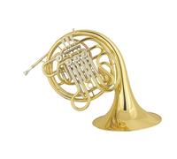 Cor d'harmonie portatif Pavillon en laiton du cor d harmonie idéal pour s entraîner