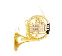 Cor D'harmonie Professionnel Cor Français En Si Bémol Instrument À Vent À Quatre Touches Simple Rangée Et Double Rangée(4)