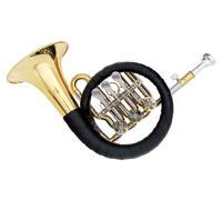 Cor du Postillon Trompe Cor Postal Cor D'harmonie Laiton Embouchure et Étui