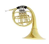 Cor français à trois boutons séparés instrument de cuivre en si bémol