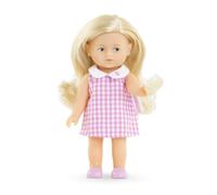 Poupée mini corolline rosy - vichy multicolore TU