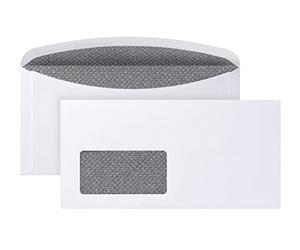 Cor postal Velox 02526853 Enveloppe Ier Housse de sécurité fentes et de la mer nombre pression intérieure, Ask, Velox 3000, gommé, 80 g avec fenêtre, C6/5, 114 x 229 mm, 1000 pièces Blanc