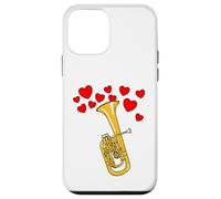 Cor ténor Saint Valentin Cuivres Musicien Mariage Coque pour iPhone 12 mini