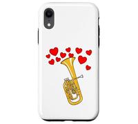 Cor ténor Saint Valentin Cuivres Musicien Mariage Coque pour iPhone XR