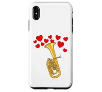 Cor ténor Saint Valentin Cuivres Musicien Mariage Coque pour iPhone XS Max