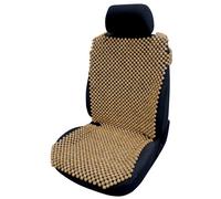 CORA - 000127406 - Couvre-siège Auto en Billes de Bois Naturel