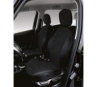 CORA 000129382 série complète Housses personnalisés Fiat 500 x Tess. System mosaïque Noir