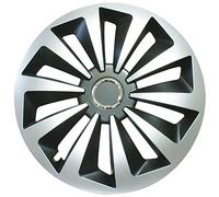 CORA 41845 4 universels Alulook Fox Mix Enjoliveurs, 15, Set de 4