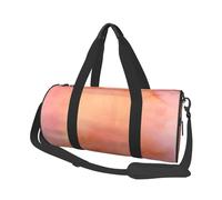Corail Aquarelle Nuances Rose Orange, Sac de Voyage de Grande capacité, Sac à Main Rond, Sac de Voyage de Sport, fourre-Tout, Sac de Fitness