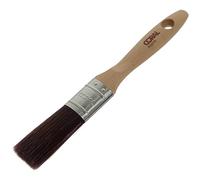 Coral 31741 Aspire Pinceau professionnel à coupe droite avec profil ovale pour une finition ultra lisse et précise avec émulsion commerciale ou manche en bois FSC brillant 2,5 cm