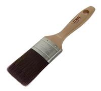Coral 31743 Aspire Pinceau professionnel à coupe droite avec profil ovale pour une finition ultra lisse et précise avec émulsion commerciale ou manche en bois FSC brillant 5,1 cm