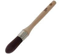 Coral 33714 Aspire Pinceau Rond Professionnel à Profil Pointu pour Une Coupe précise et Rapide Finition Ultra Lisse avec émulsion Commerciale ou Manche en Bois FSC Brillant 25 mm