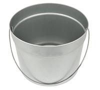 Coral 73711 Endurance Bouilloire en métal galvanisé avec poignée en métal pour peinture et pâte Argenté 2,5 l