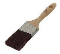 Coral Aspire 31733 Pinceau professionnel à coupe ferme inclinée avec profil plat pour une coupe rapide et précise Finition ultra lisse avec émulsion commerciale ou manche en bois FSC brillant 5,1 cm