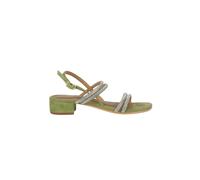 Coral Blue - Sandales Élégantes pour Tenues Estivales - Femme - Chaussures - Vert - Taille: 37 EU