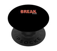 Coral Break The Mold Coral Color Graphic PopSockets PopGrip Adhésif
