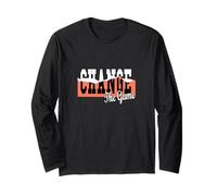 Coral Change The Game Coral Color Graphic Manche Longue