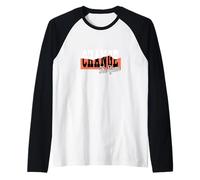 Coral Change The Game Coral Color Graphic Manche Raglan