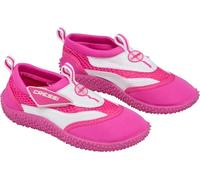 Cressi Coral Shoes Junior Chaussures de Plage et Piscine Mixte Enfant, Rose/Blanc, 26