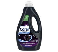 Coral Lessive liquide Black Velvet pour lessive de couleur noire intense plus longue durée 23 lavages