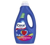 Coral Lessive liquide Optimal Color pour des couleurs éclatantes plus longtemps 23 lavages