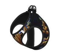 Coral Reef Harnais réglable pour chien avec clips pour laisse