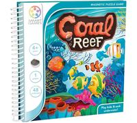 Coral Reef,Magnetic Puzzle Game With 48 Challenges,4+ Years