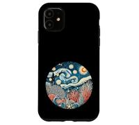 Coral Reef Plongée sous-marine Océan Nuit étoilée Coque pour iPhone 11