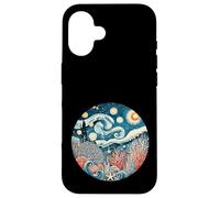 Coral Reef Plongée sous-marine Océan Nuit étoilée Coque pour iPhone 16