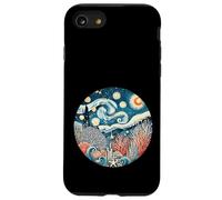 Coral Reef Plongée sous-marine Océan Nuit étoilée Coque pour iPhone SE (2020) / 7 / 8