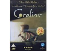 Coraline 2 Disc Collectors Edition includes 3D version