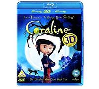 Coraline 3D – Blu-ray 3D – Édition Royaume‑Uni (Import, sans région)