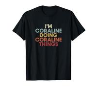 Coraline Name Coraline Personalized Name First Given T-Shirt