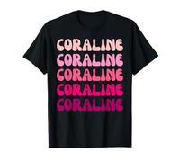 Coraline Name Design T-Shirt