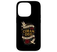 Coram DEO - Vivre Avant Le Visage DE Dieu Coque pour iPhone 14 Pro