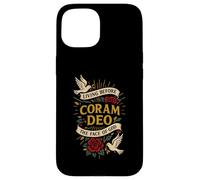 Coram DEO - Vivre Avant Le Visage DE Dieu Coque pour iPhone 15
