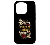 Coram DEO - Vivre Avant Le Visage DE Dieu Coque pour iPhone 15 Pro