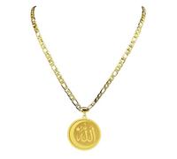 Coran Allah Pendentifs d’étoile de lune Amulette Festival du Ramadan Bijoux