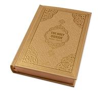 Coran in English and Arabic Text - The Holy Coran with Tajweed, Color Coded, Translittération reliée (Gold)