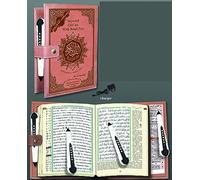 Coran tajweed 17 X 24 avec traduction des sens et translittération allemand avec stylo lecteur 8g & smart card - (Ar - All)