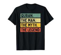 Coran The Man The Myth The Legend Citation personnalisée drôle T-Shirt