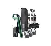 Système de service au verre Timeless Six vert avec 10 accessoires & une housse de transport