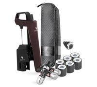 Coravin Timeless Six Plus Système de conservation du vin - Avec 3 capsules de gaz argon pur, 6 bouchons à vis et aérateur de vin - Édition limitée Hermitage Red